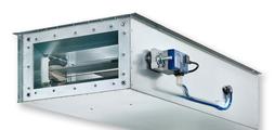 For extract air systems with demanding acoustic requirements and low airflow velocities